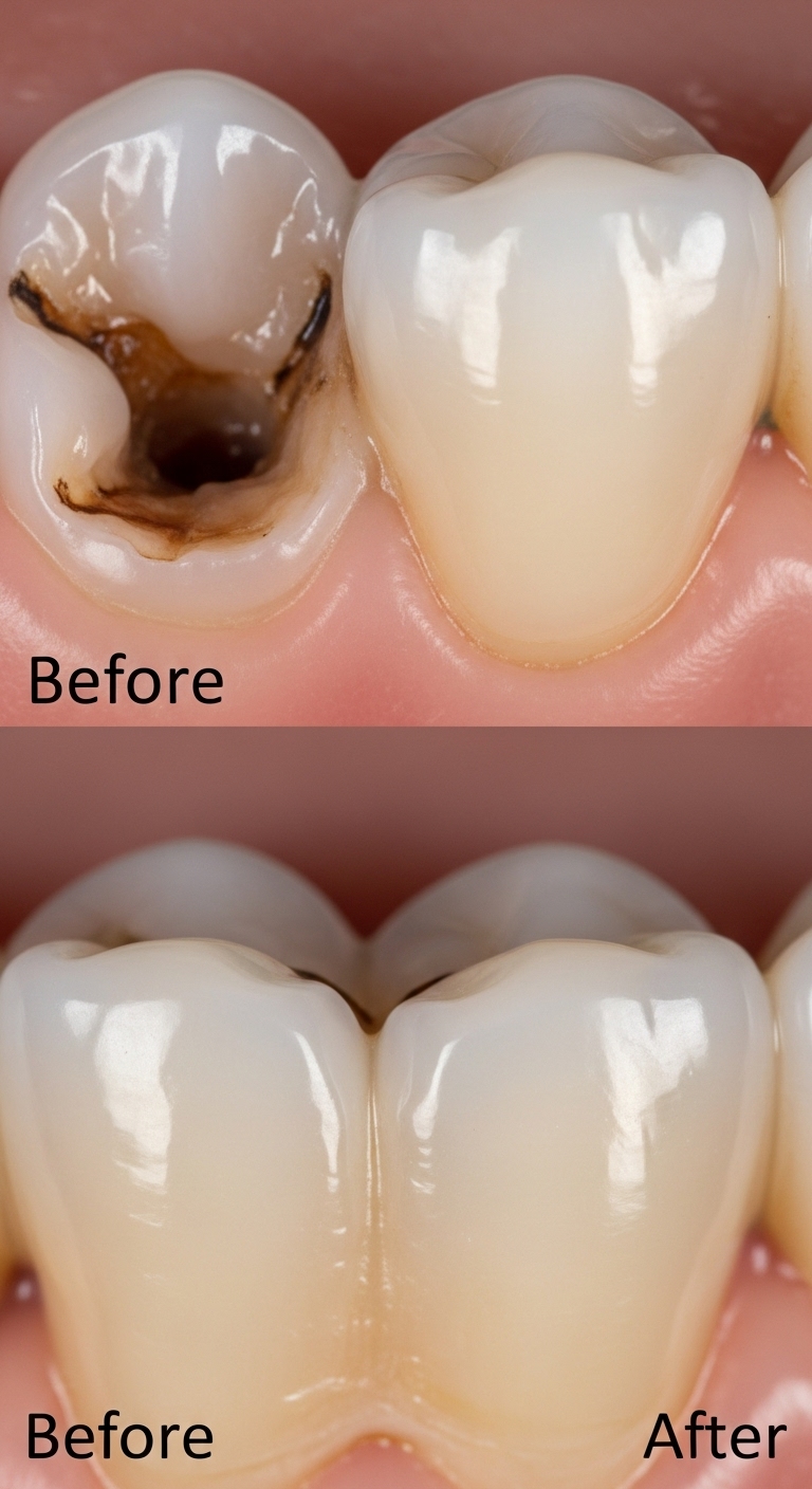 Modern Tooth-Colored Fillings